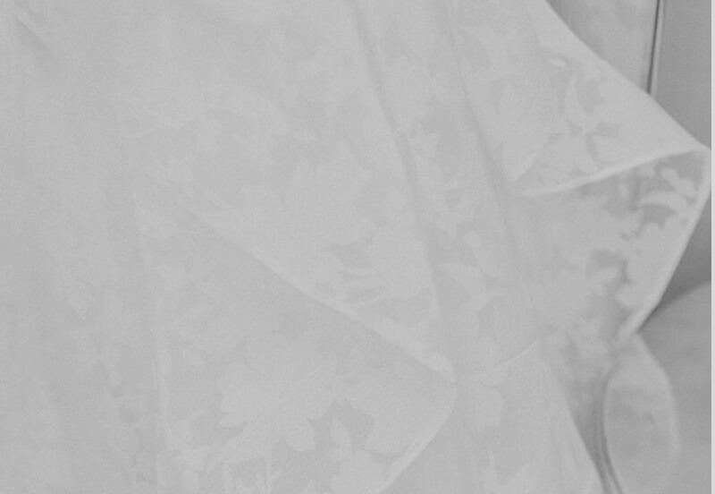 Bridal dress details