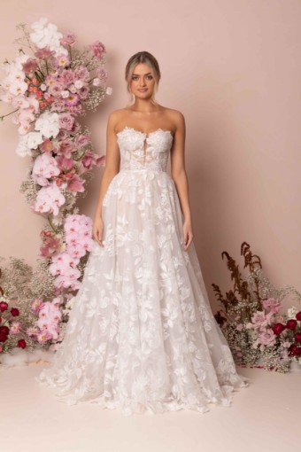 Madi Lane Style Kyann ML23490 #0 Ivory/Mocha thumbnail