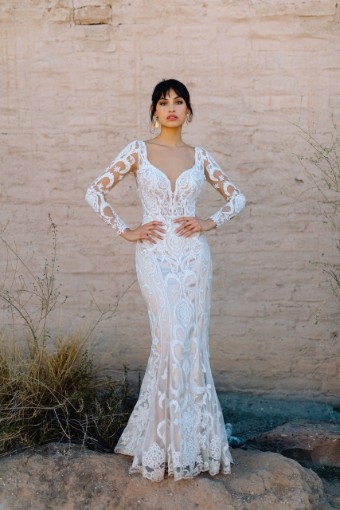 Allure Wilderly Bride Style F239 #0 Nude/Mocha/Ivory thumbnail