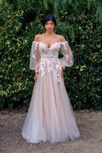 Allure Wilderly Bride Style F247 #0 Mocha/Champagne/Ivory/Nude thumbnail