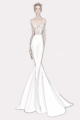 Watters Style Constanza 65310B #0 Ivory thumbnail
