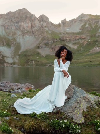 Allure Wilderly Bride Style F221 #9 thumbnail