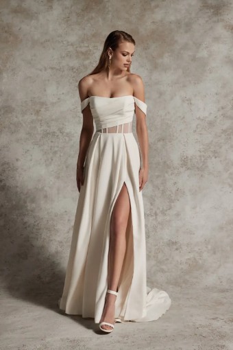 Justin Alexander Signature Style Saki 99294LND - Lined Bodice #6 thumbnail