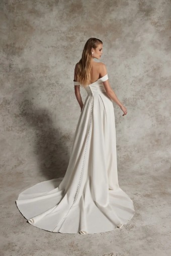 Justin Alexander Signature Style Saki 99294LND - Lined Bodice #3 thumbnail