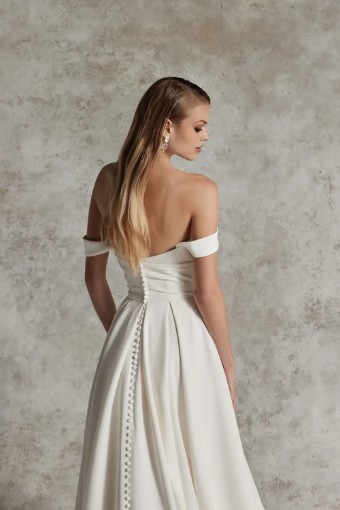 Justin Alexander Signature Style Saki 99294LND - Lined Bodice #5 thumbnail