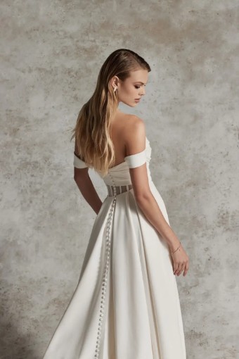 Justin Alexander Signature Style Saki 99294LND - Lined Bodice #7 thumbnail
