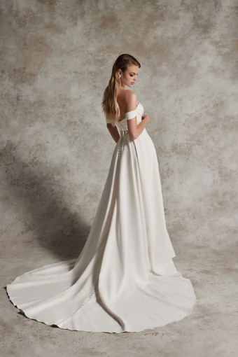 Justin Alexander Signature Style Saki 99294LND - Lined Bodice #4 thumbnail