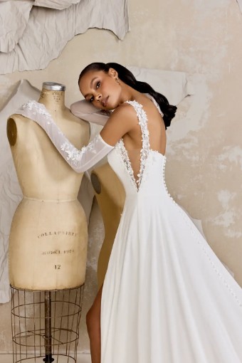 Justin Alexander Signature Style Frost 99315 Dress Only #2 thumbnail