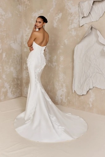 Justin Alexander Signature Style Dickinson 99319 - Dress and Overskirt #4 thumbnail