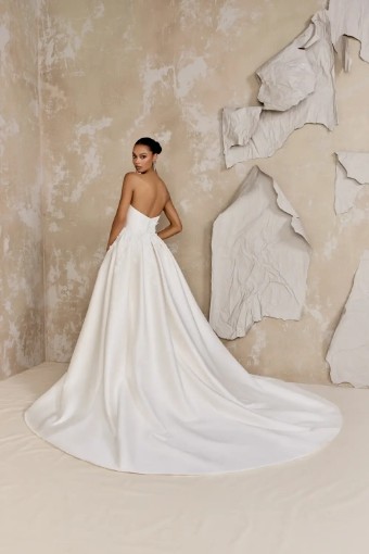 Justin Alexander Signature Style Dickinson 99319 - Dress and Overskirt #5 thumbnail