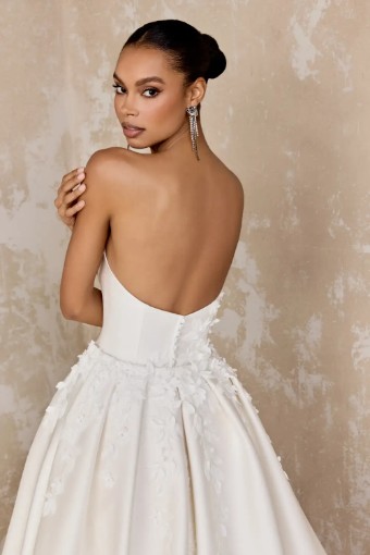 Justin Alexander Signature Style Dickinson 99319 - Dress and Overskirt #1 thumbnail