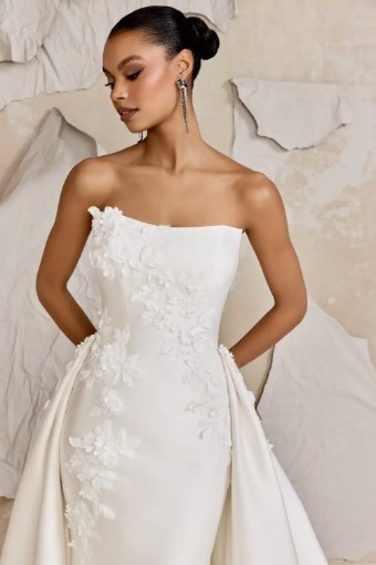 Justin Alexander Signature Style Dickinson 99319 - Dress and Overskirt #6 default thumbnail