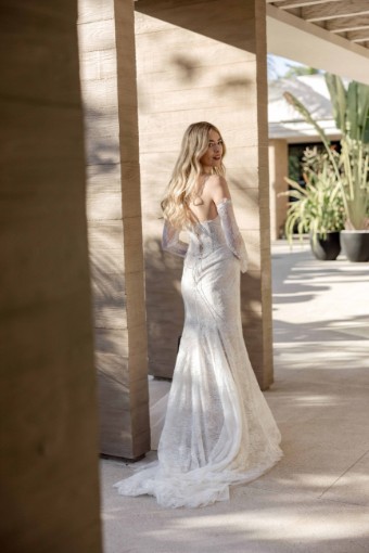 Wtoo by Watters Style Claire with Lace Up Back 16158 #9 thumbnail