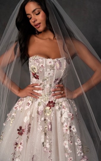Essense of Australia Style D4482 Unlined Bodice with Glitter #4 thumbnail