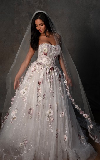 Essense of Australia Style D4482 Lined Bodice with Glitter #4 default thumbnail