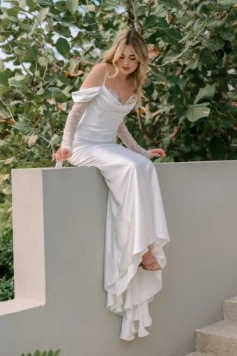 Wtoo by Watters Style Cam with Lace Sleeves 15218 #2 default thumbnail