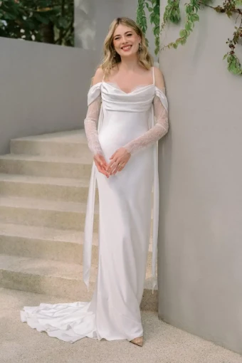 Wtoo by Watters Style Cam with Lace Sleeves 15218 #0 default thumbnail