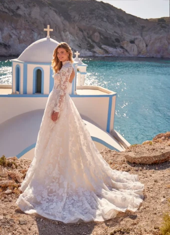 Madison James Style MJ1207L Lined Bodice Dress Only #5 thumbnail