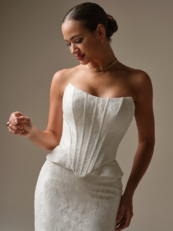 Sottero and Midgley Style Lassen #1 All Ivory thumbnail