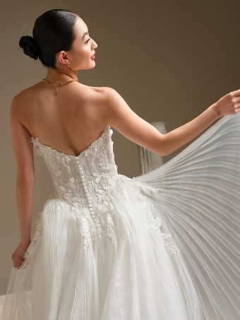 Sottero and Midgley Style Jayna #1 default All Ivory (gown with Ivory Illusion) thumbnail