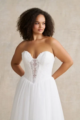 Allure Romance Style R3985L #1 Ivory thumbnail