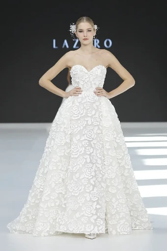 Lazaro Style Chelsea Dress and Detachable Train #0 default thumbnail