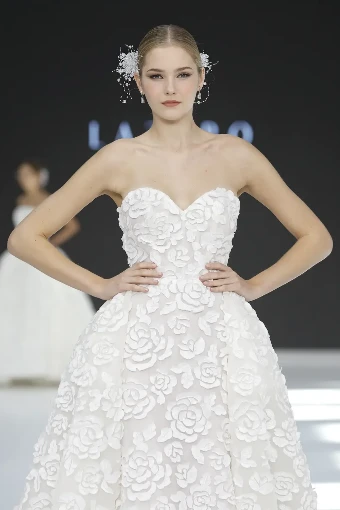Lazaro Style Chelsea Dress and Detachable Train #2 default thumbnail