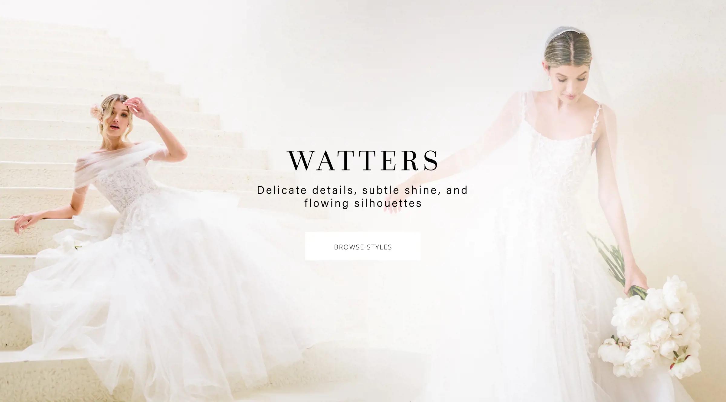 Watters Wedding Dresses at Signature Bridal Salon in Austin, TX