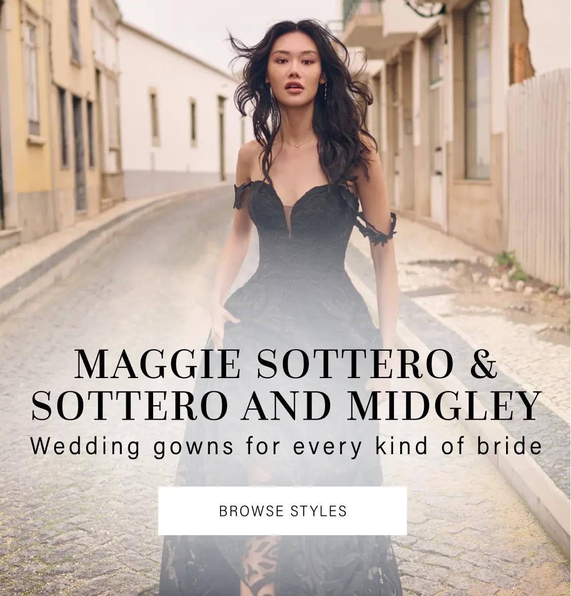 Maggie Sottero & Sottero and Midgley Wedding Dresses at Signature Bridal Salon in Austin, TX