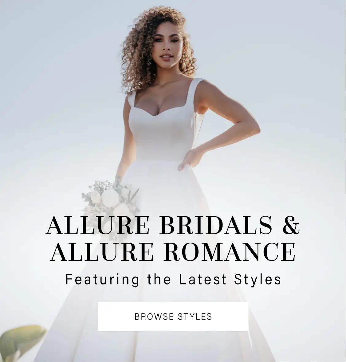Allure & Allure Romance Wedding Dresses at Signature Bridal Salon in Austin, TX