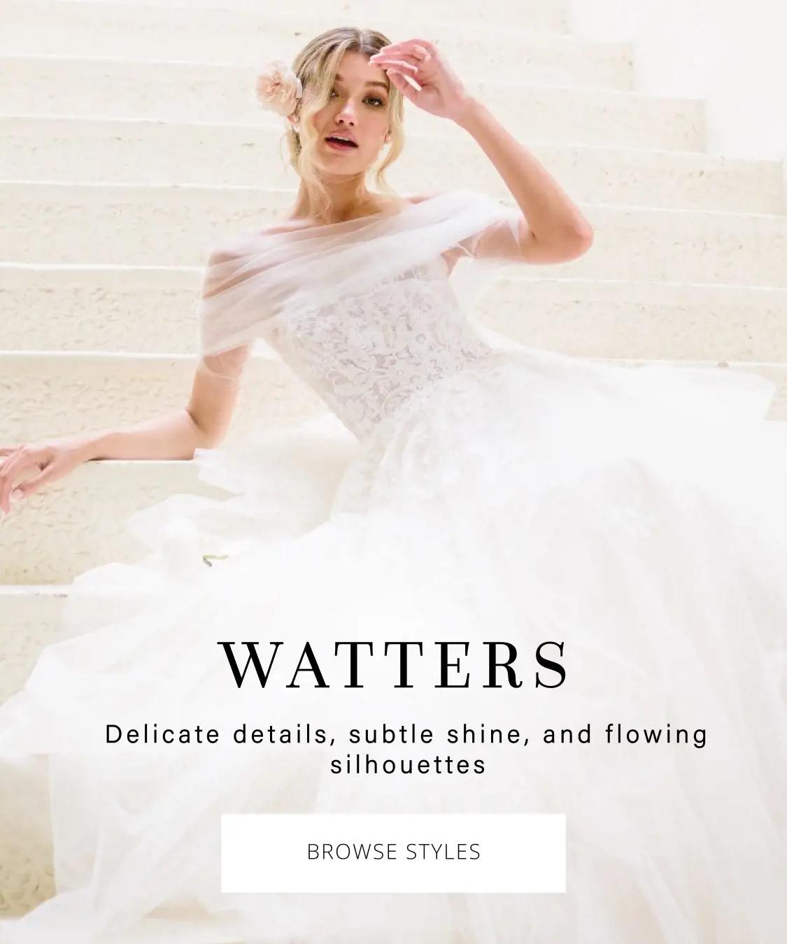 Watters Wedding Dresses at Signature Bridal Salon in Austin, TX