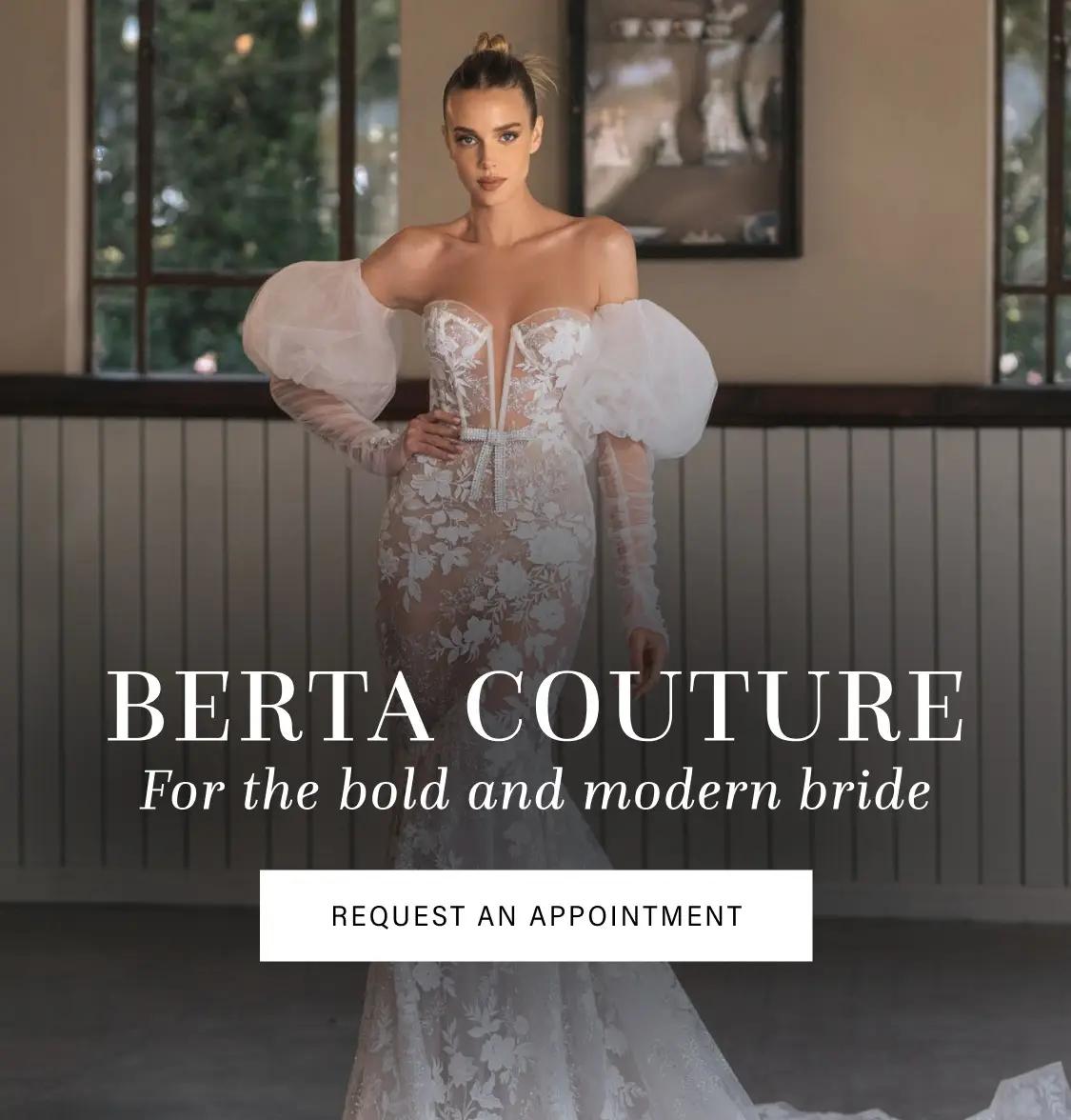 Berta Couture Wedding Dresses at Signature Bridal in Austin, TX