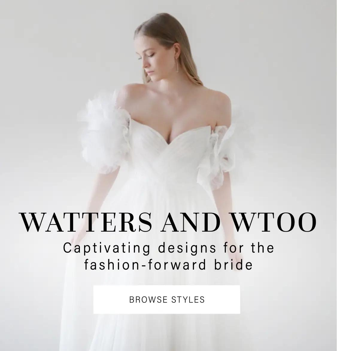 Watters and Wtoo Wedding Dresses at Signature Bridal Salon in Austin, TX