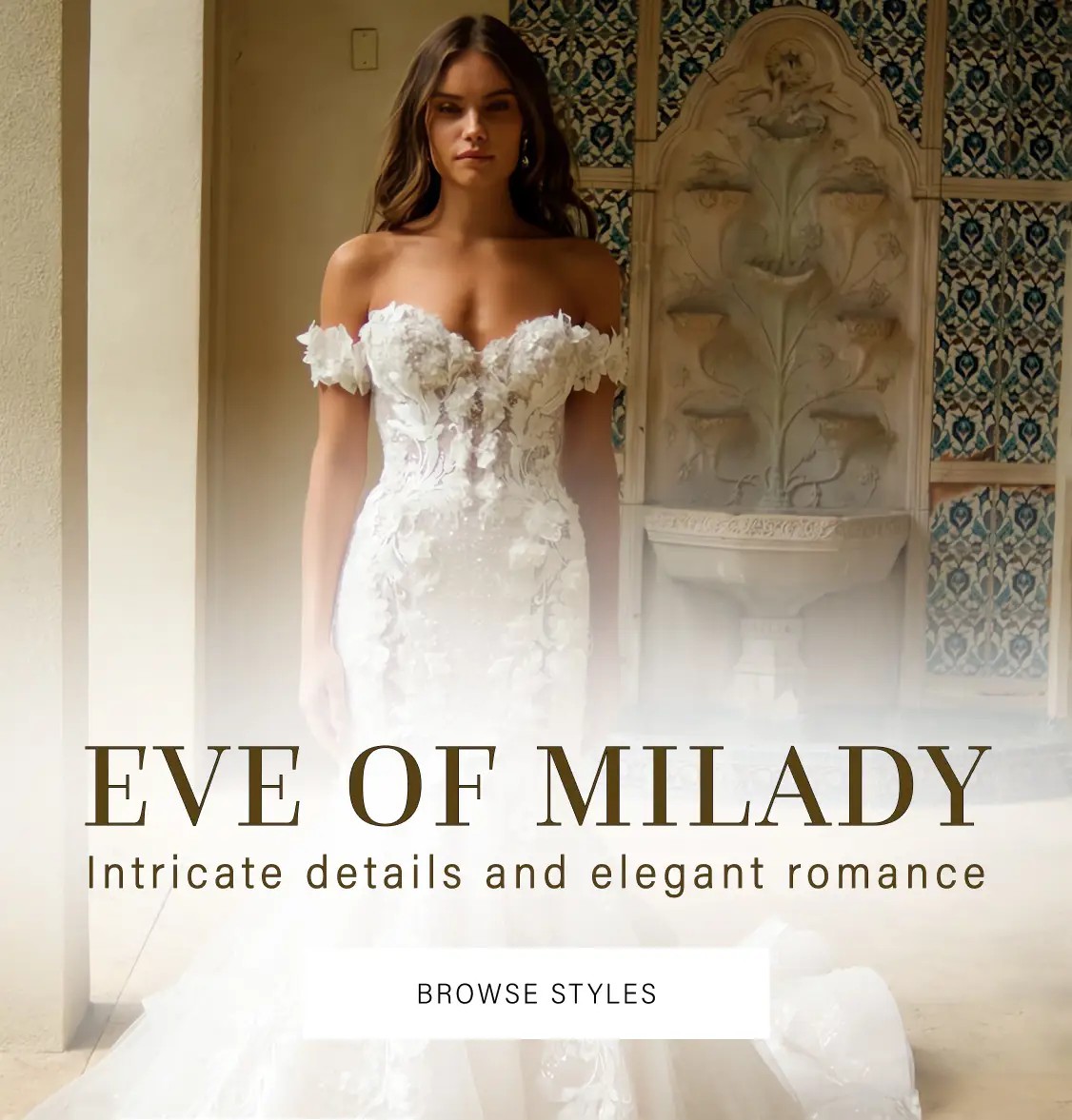 Eve of Milady Wedding Dresses at Signature Bridal Salon in Austin, TX