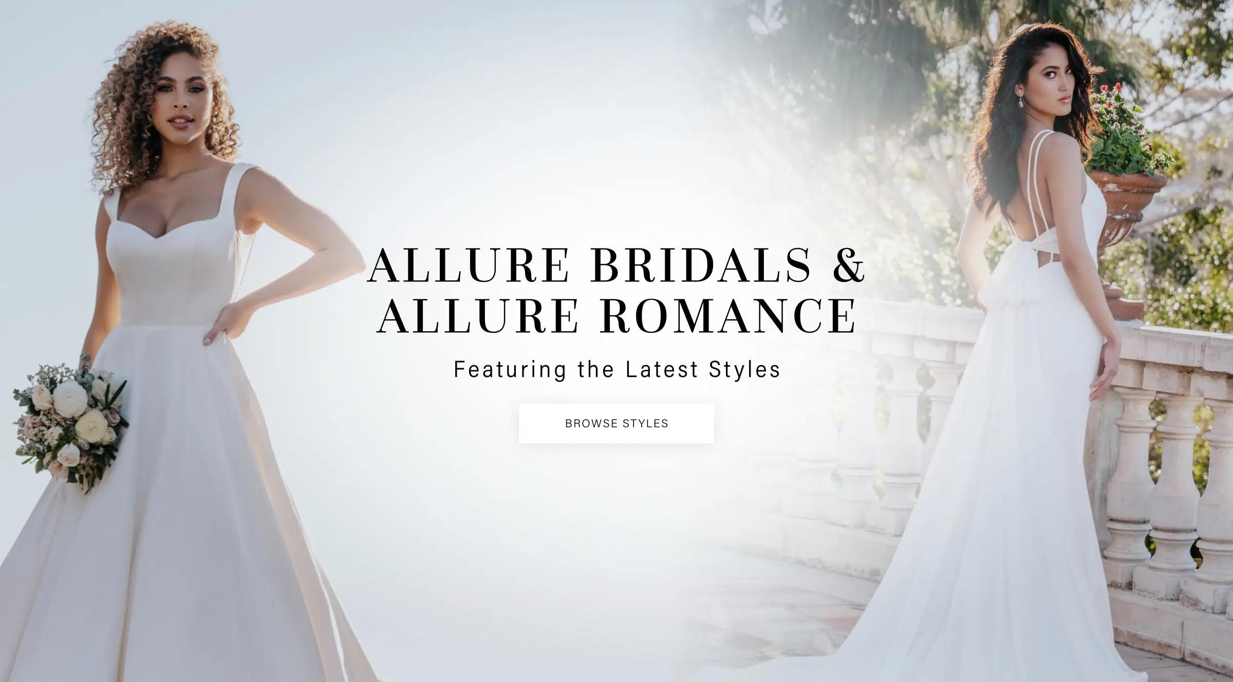 Allure & Allure Romance Wedding Dresses at Signature Bridal Salon in Austin, TX