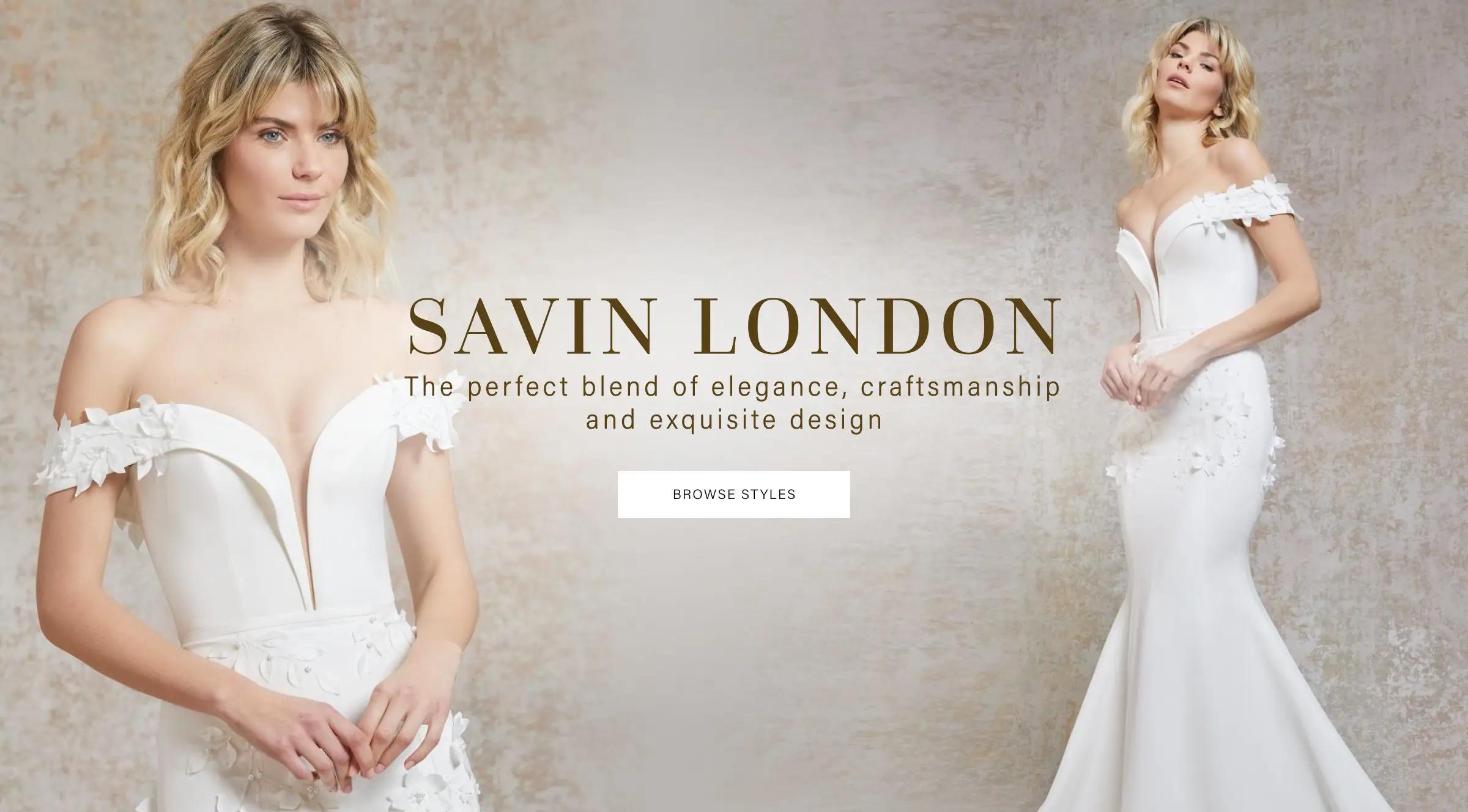 Savin London Wedding Dresses at Signature Bridal Salon in Austin, TX