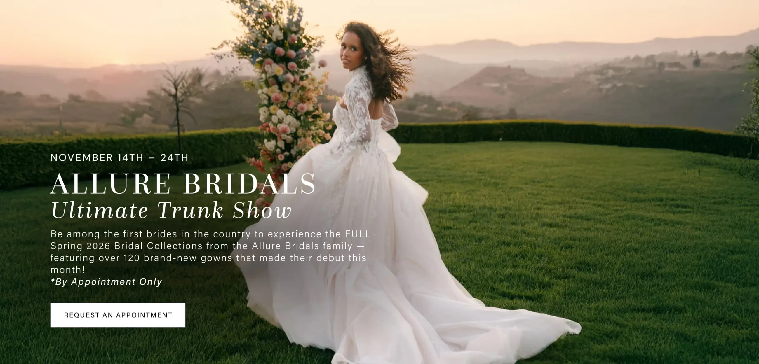 Allure Bridals Ultimate Trunk Show at Signature Bridal Salon in Austin, TX