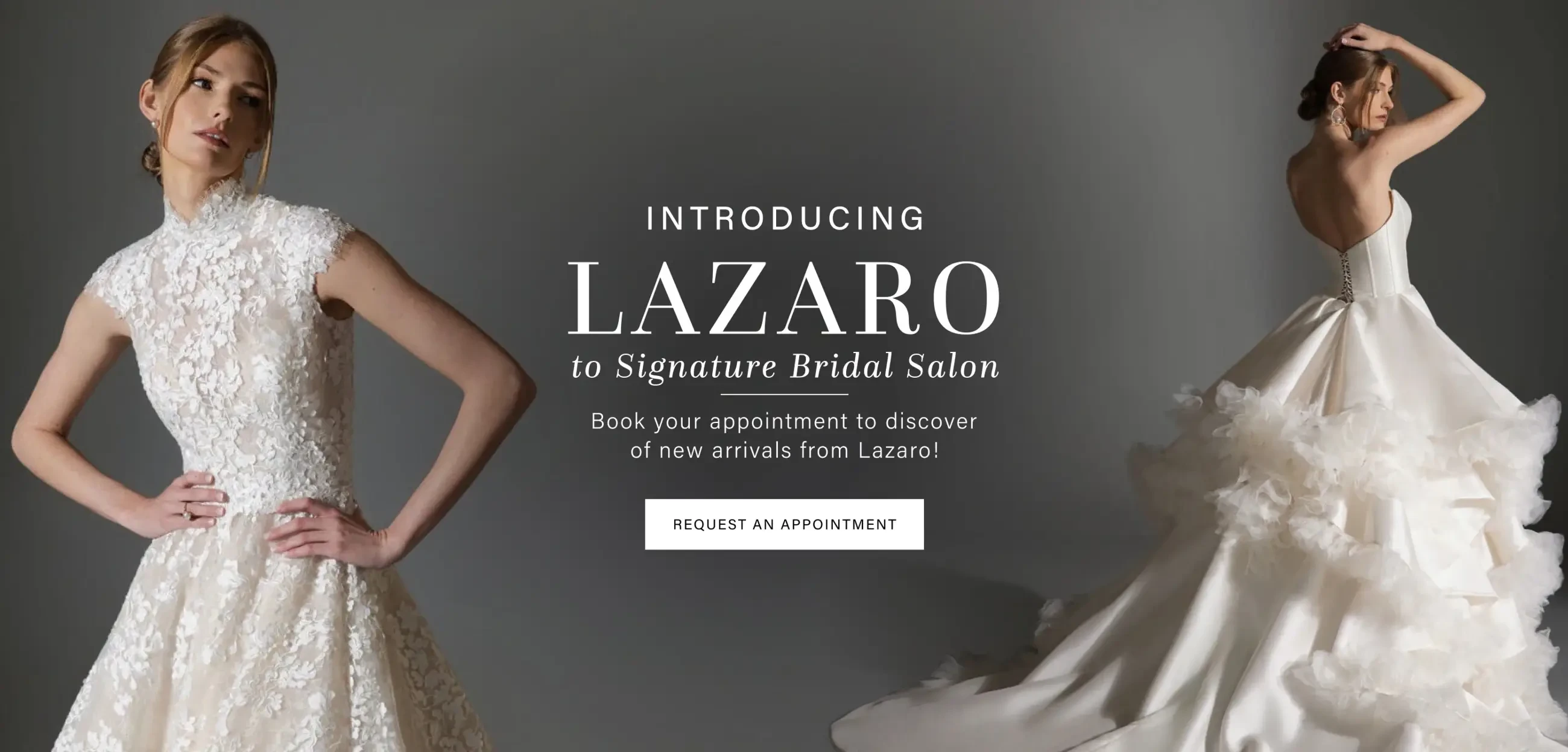 Lazaro Wedding Dresses at Signature Bridal Salon