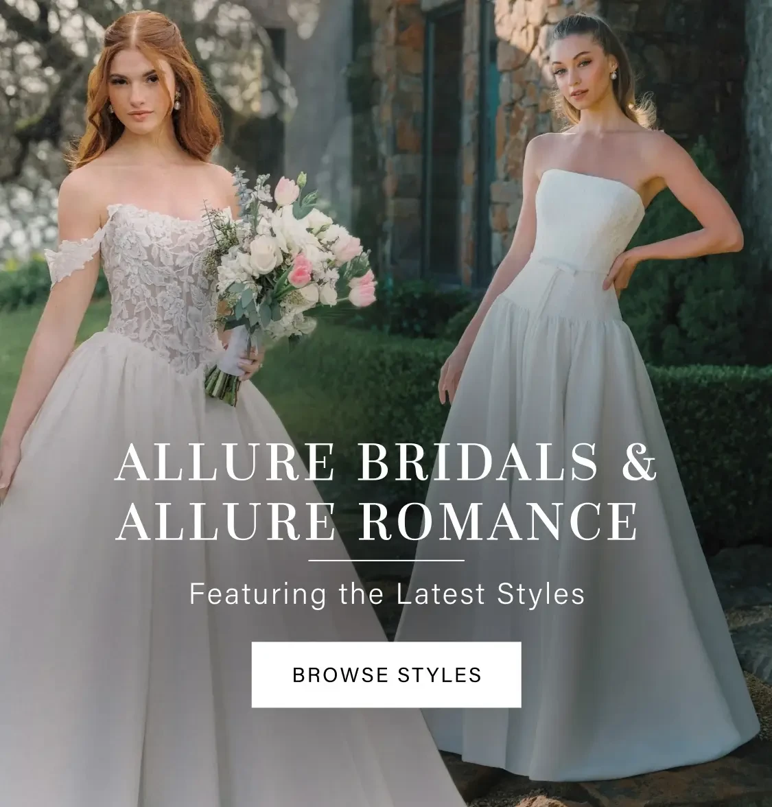 Allure & Allure Romance Wedding Dresses at Signature Bridal Salon in Austin, TX